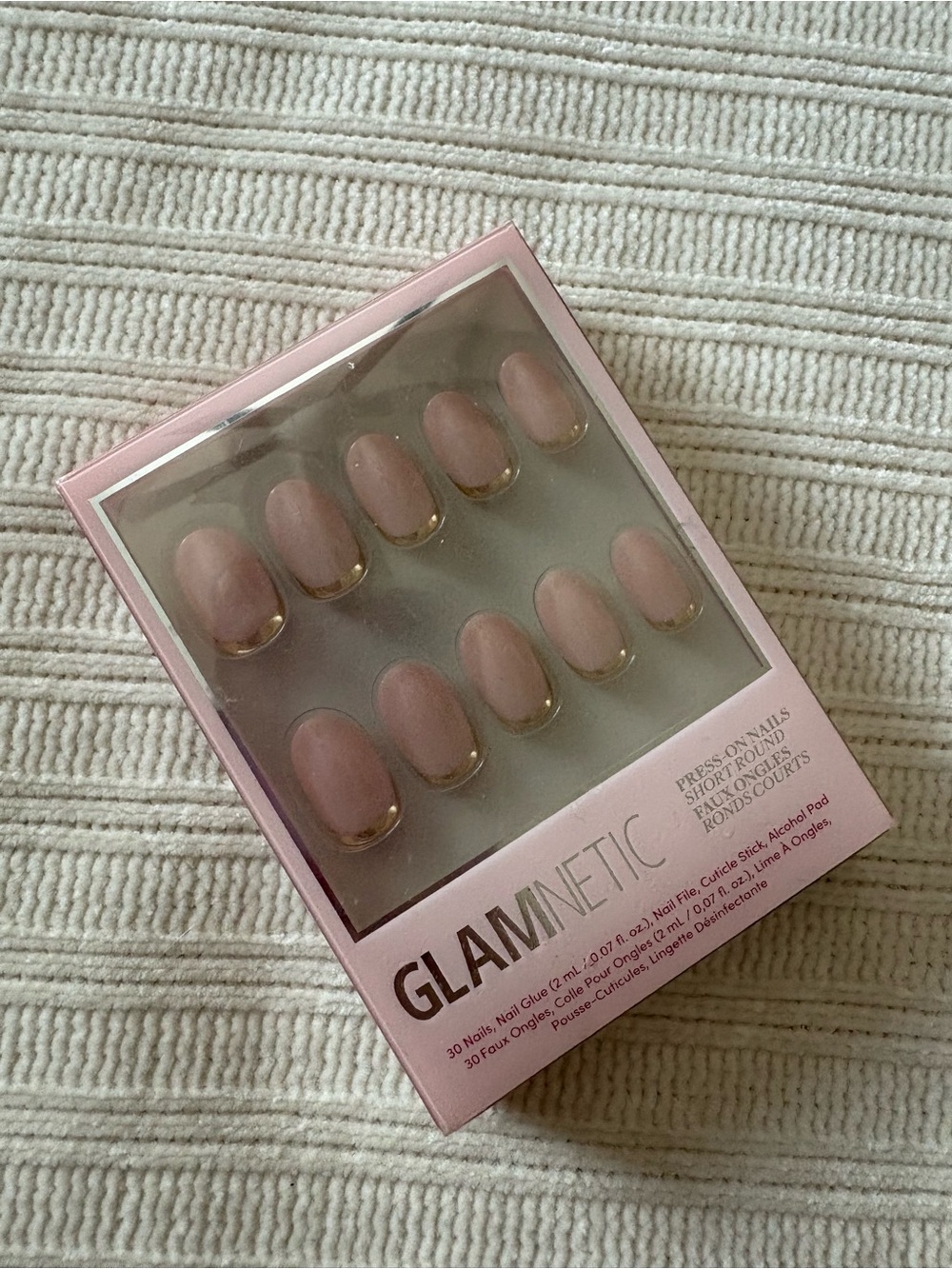 Glamnetic Goal Digger Gold Edge Press-On Nails